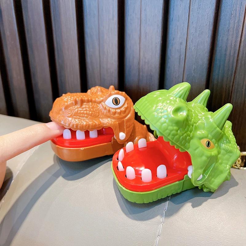 Dinosaur Teeth Game for Kids Boy Gift Jokes Biting Finger Dentist Games Funny for Party and Family Novelty Practical